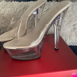 Sexy Clear Heels